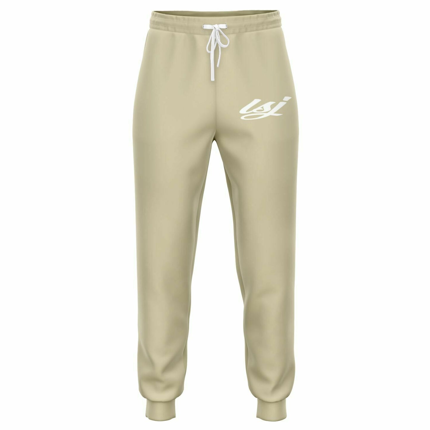 LSJ Cream Fashion Jogger - AOP