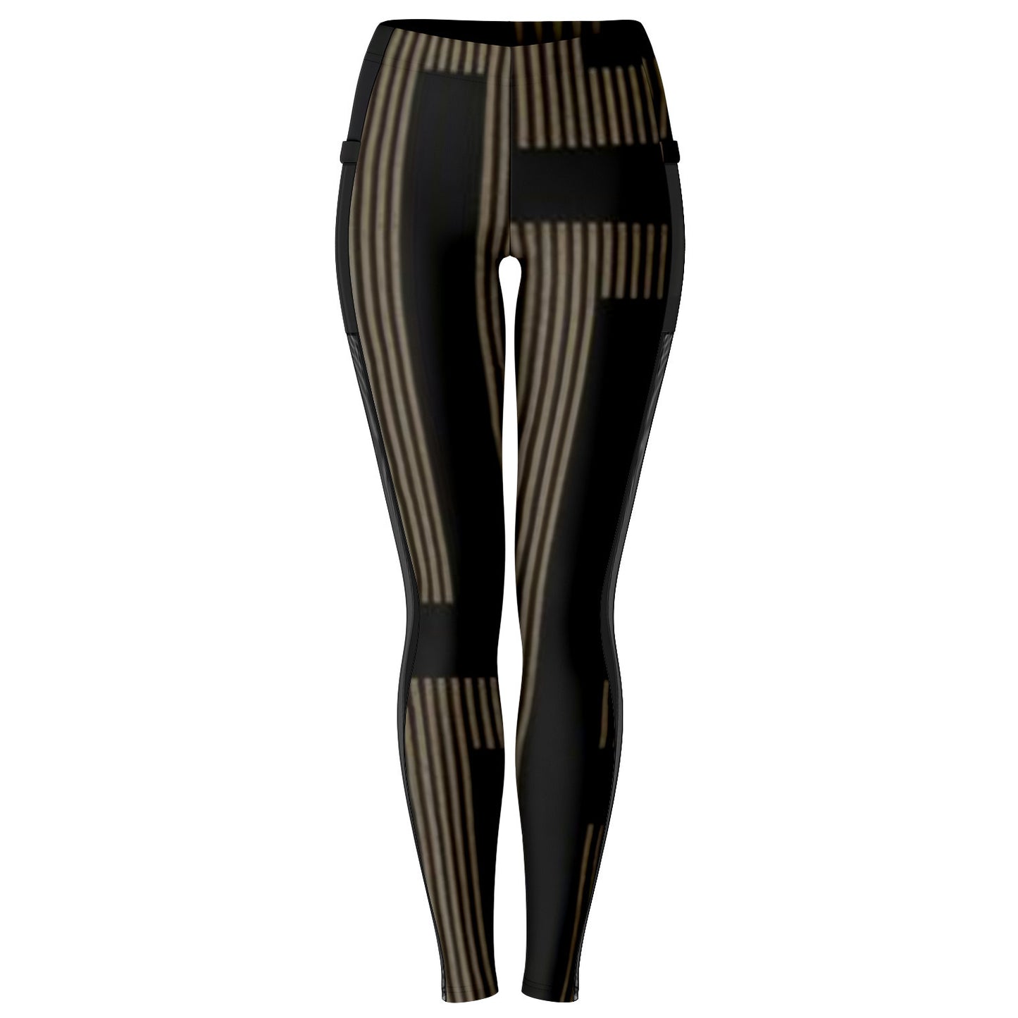 Golden Aztec Nights Mesh Pocket Legging