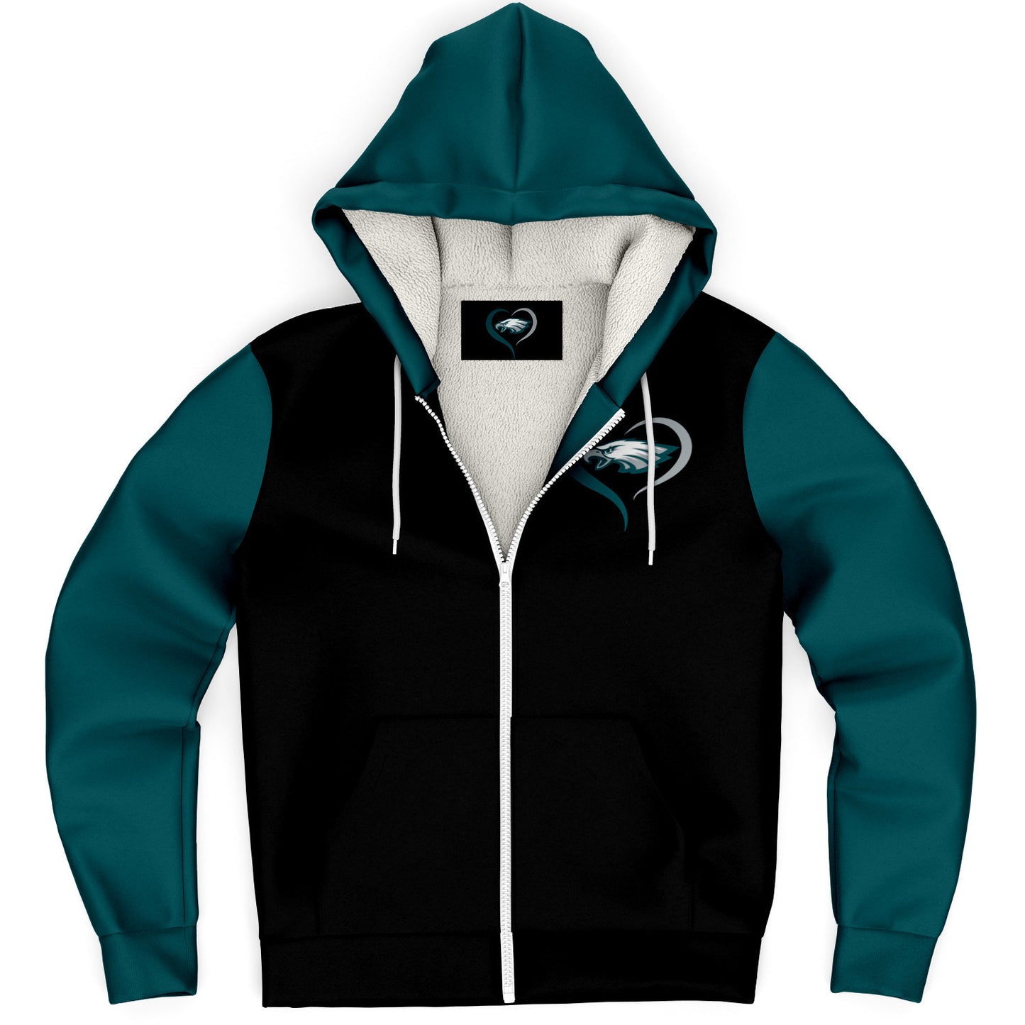 Eagles Microfleece Zip Hoodie