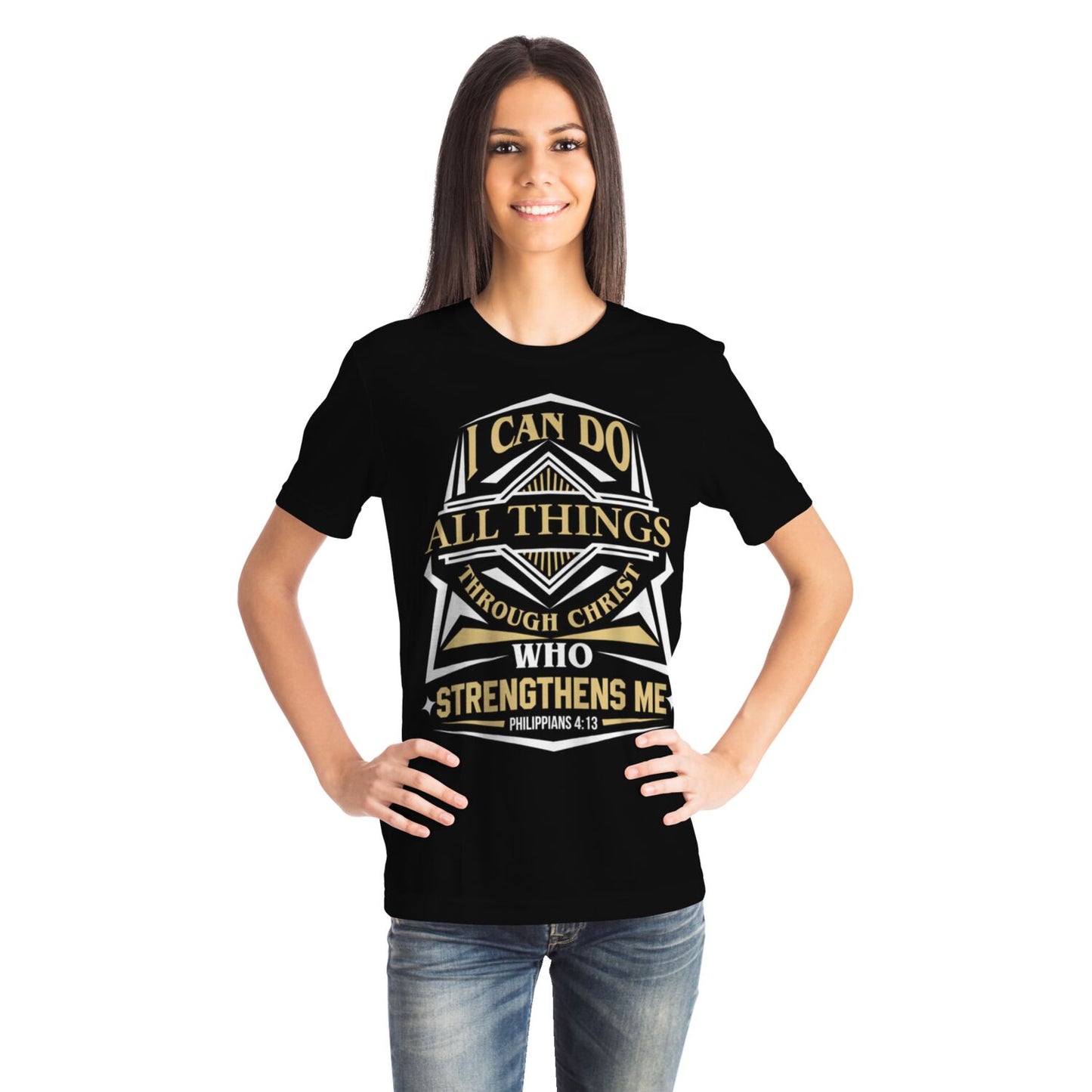 I Can Do All Things Through Christ AOP T-Shirt