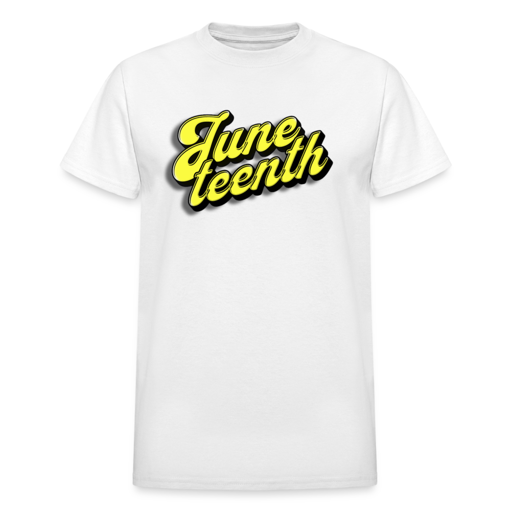 Juneteenth Unisex T-Shirt - white