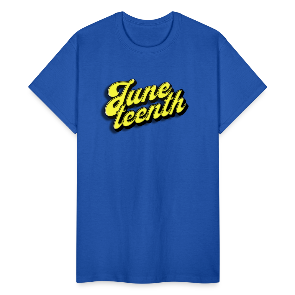 Juneteenth Unisex T-Shirt - royal blue