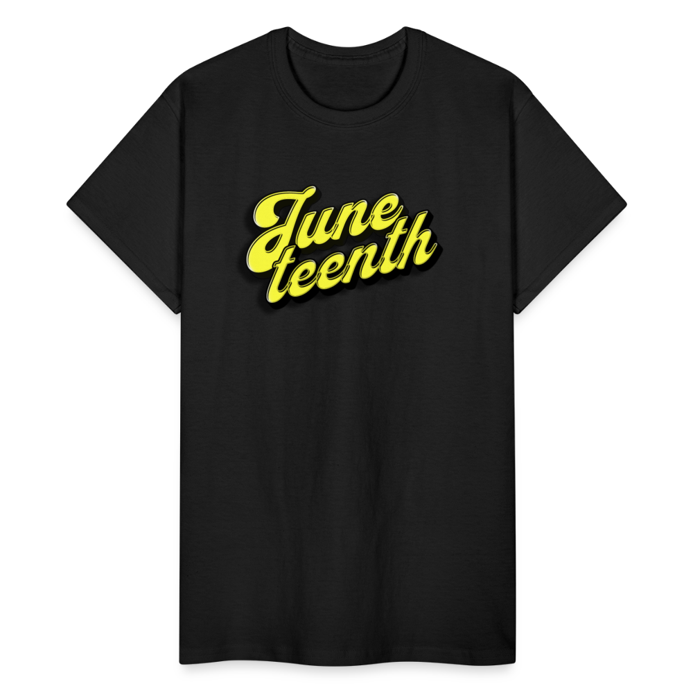 Juneteenth Unisex T-Shirt - black