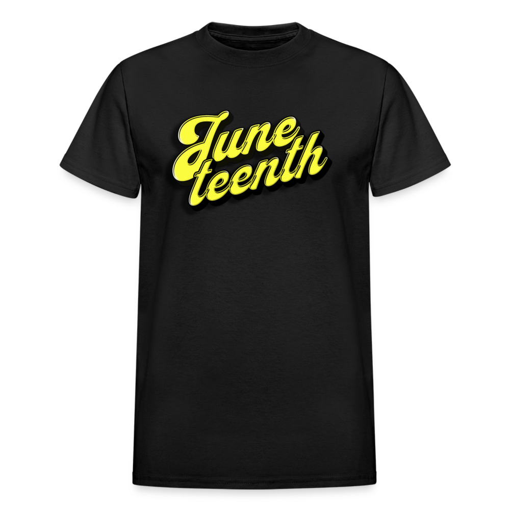 Juneteenth Unisex T-Shirt - black