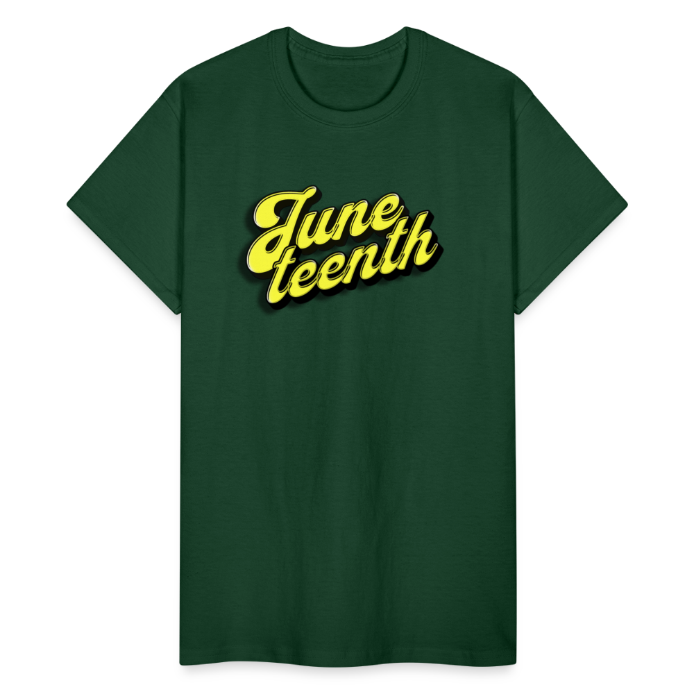 Juneteenth Unisex T-Shirt - forest green
