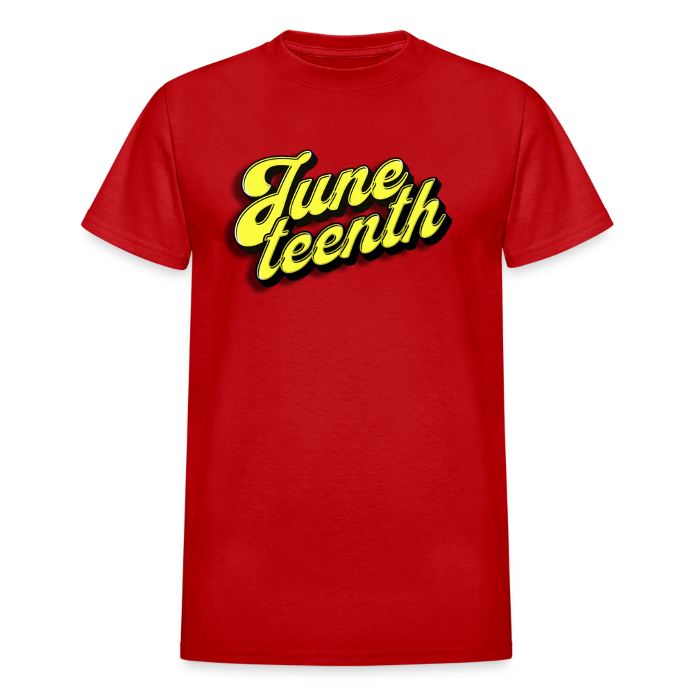 Juneteenth Unisex T-Shirt - red