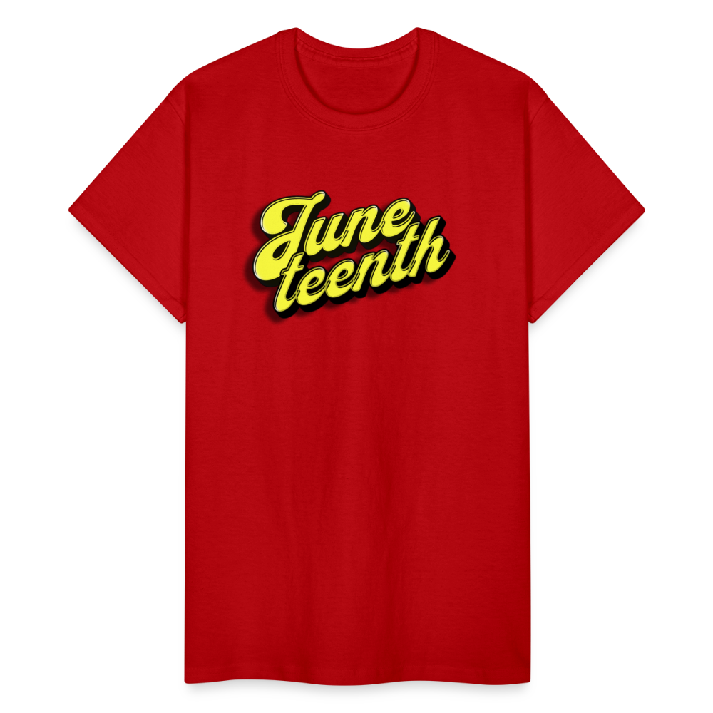 Juneteenth Unisex T-Shirt - red