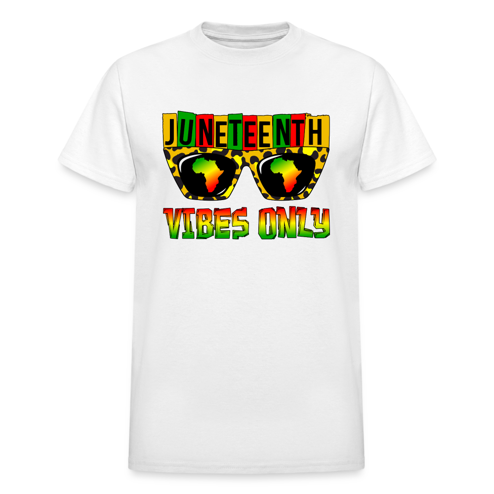 Juneteenth Vibes Unisex T-Shirt - white