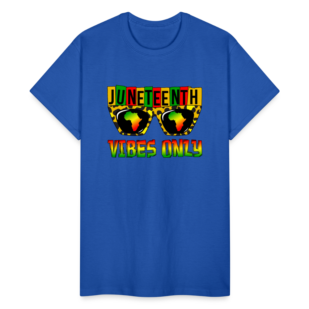 Juneteenth Vibes Unisex T-Shirt - royal blue