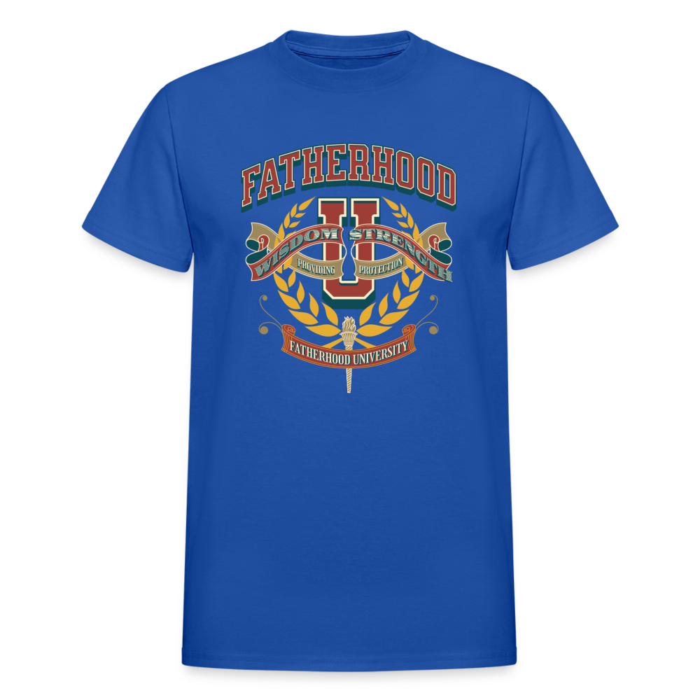 Fatherhood T-Shirt - royal blue