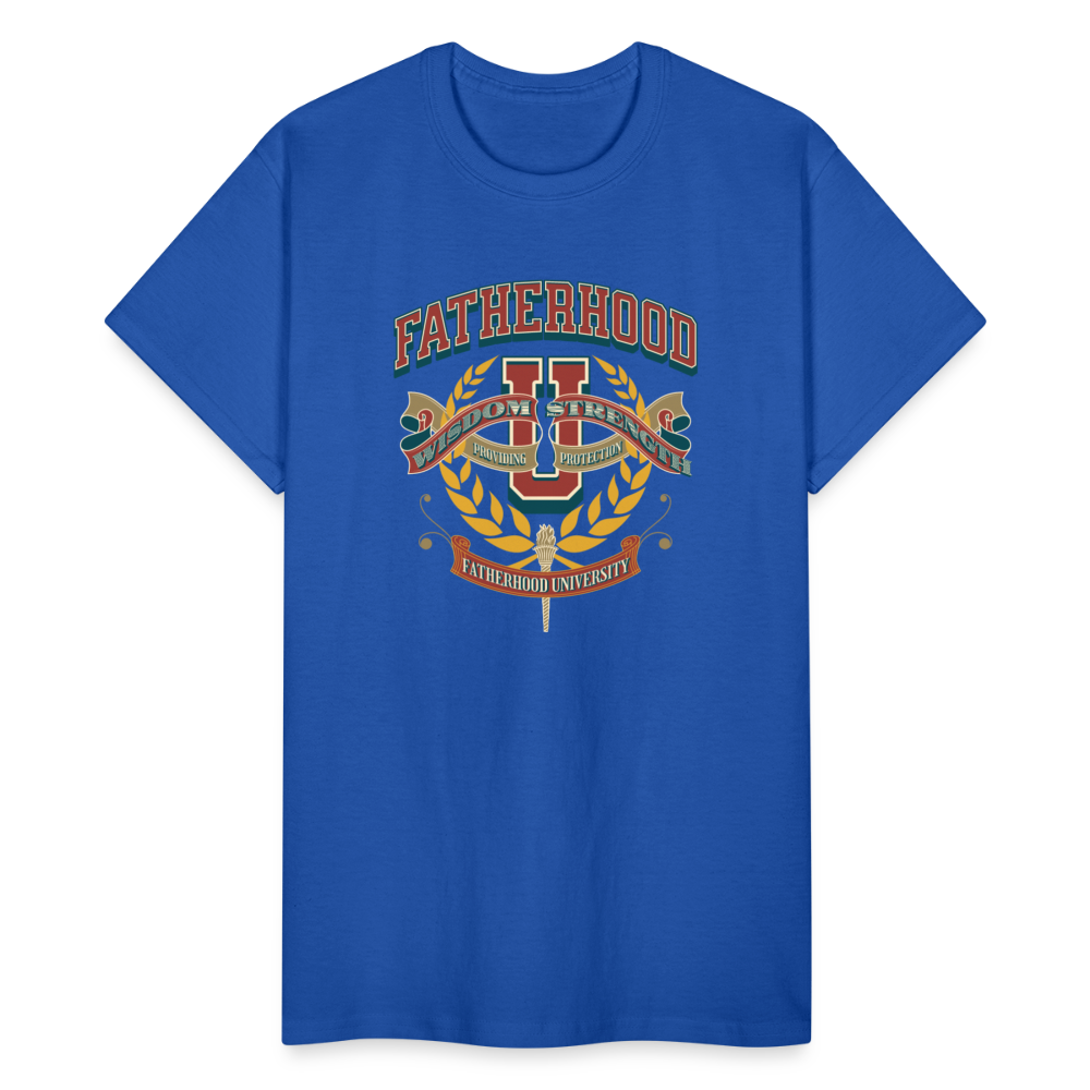 Fatherhood T-Shirt - royal blue