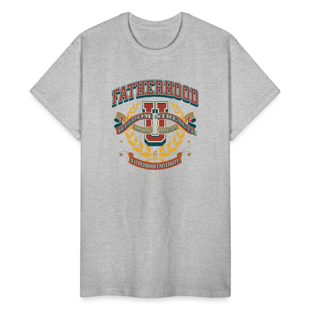 Fatherhood T-Shirt - heather gray