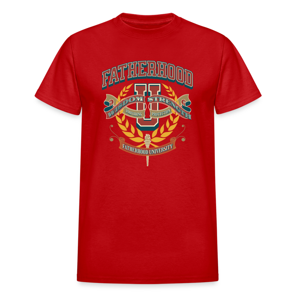 Fatherhood T-Shirt - red