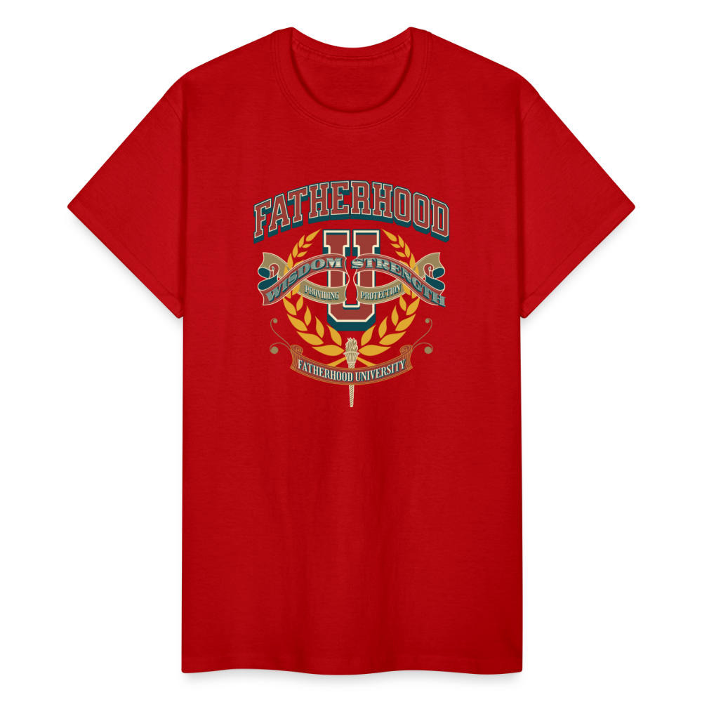 Fatherhood T-Shirt - red