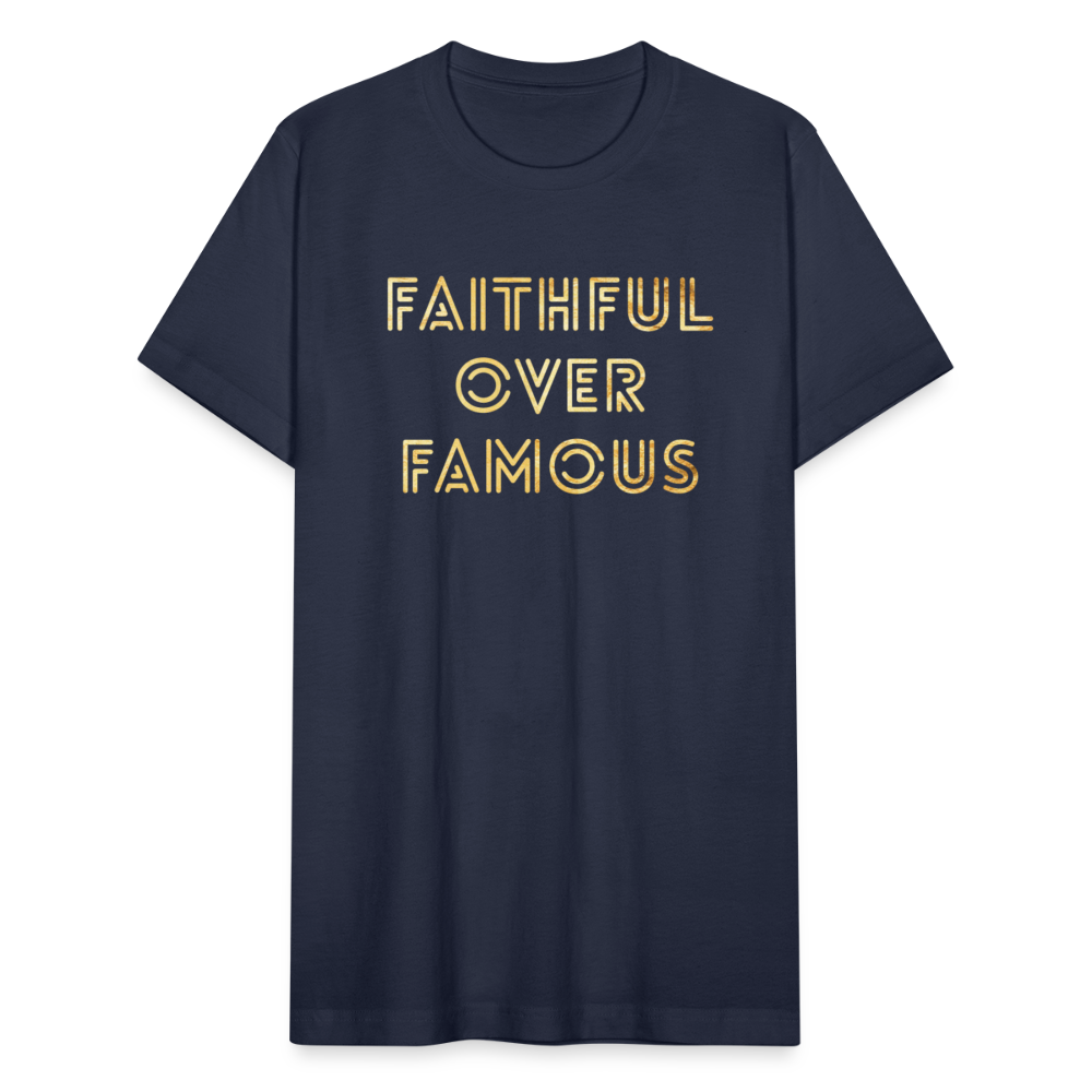 Faithful Over Famous - navy