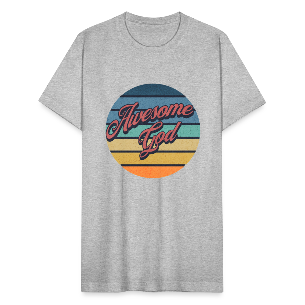 Awesome God Unisex Jersey T-Shirt - heather gray