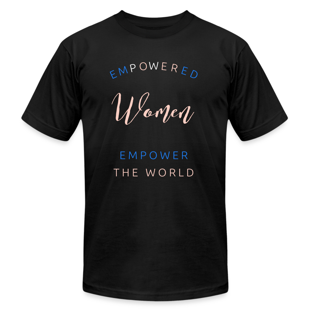 Empowered Women Empower The World Women's T-Shirt - black