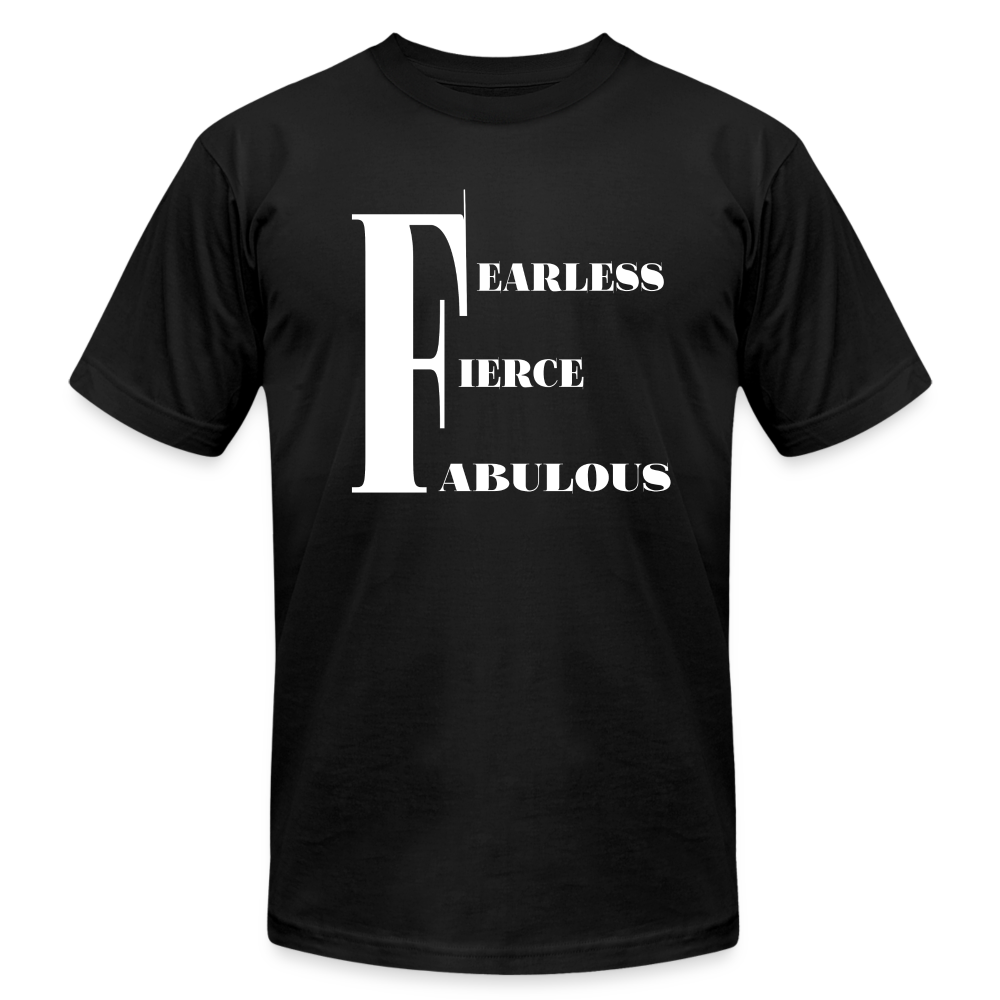 Fearless, Fierce & Fabulous Women's T-Shirt - black