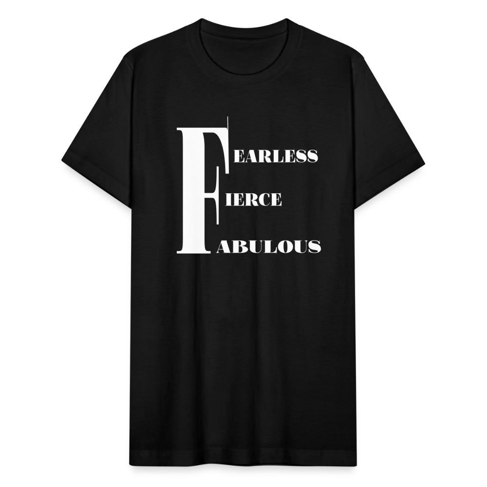 Fearless, Fierce & Fabulous Women's T-Shirt - black