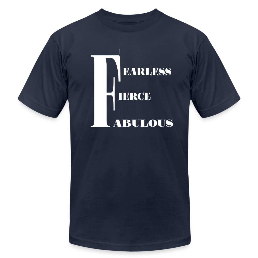 Fearless, Fierce & Fabulous Women's T-Shirt - navy