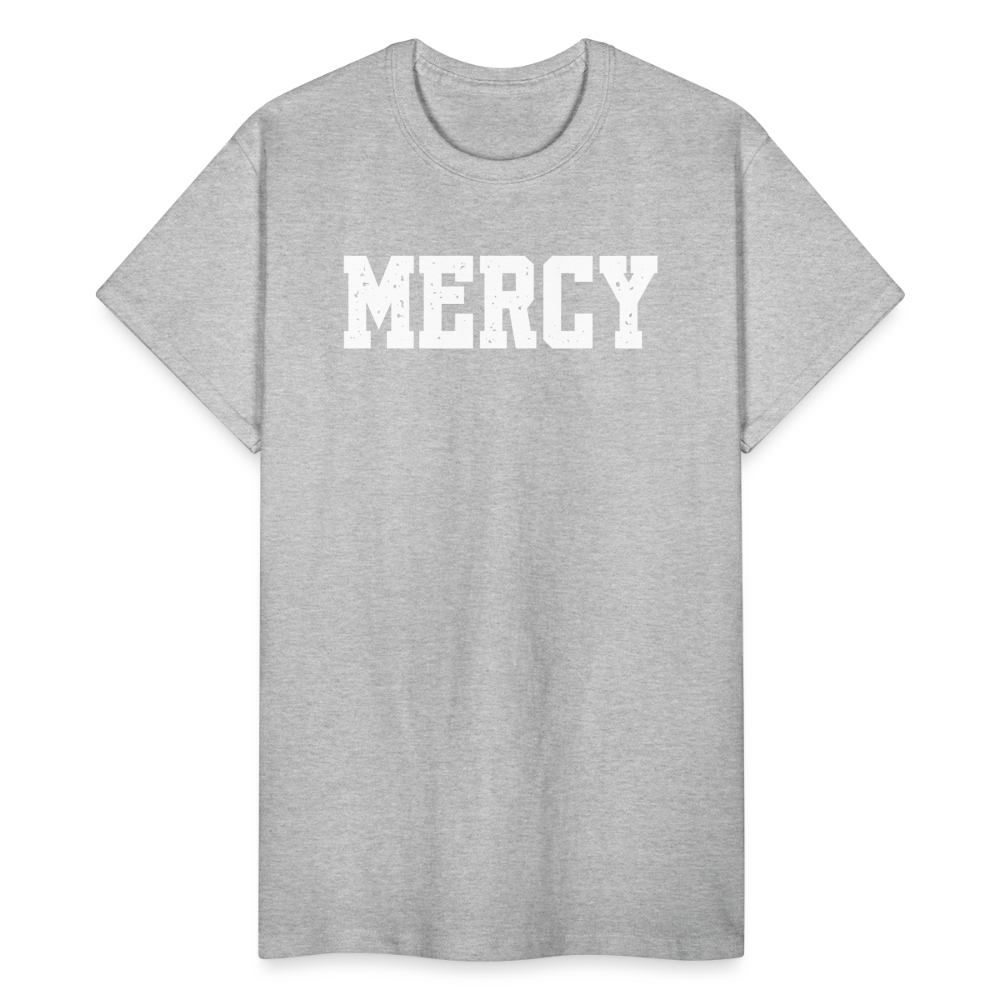 Mercy Unisex T-Shirt - heather gray
