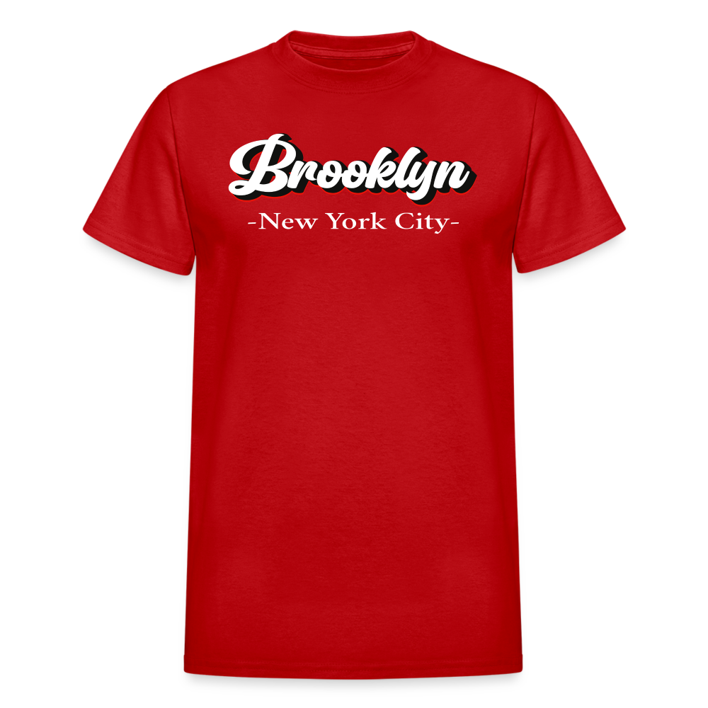 Brooklyn NYC Unisex T-Shirt - red