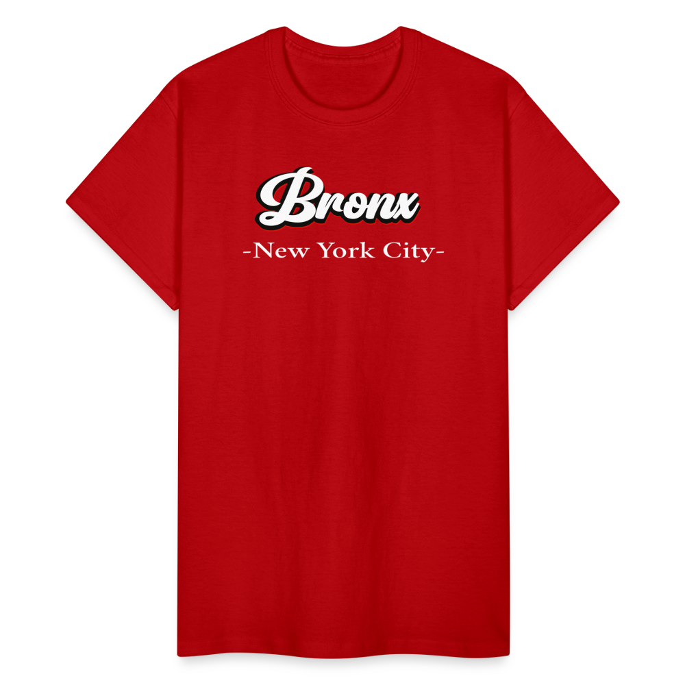 Bronx NYC Unisex T-Shirt - red
