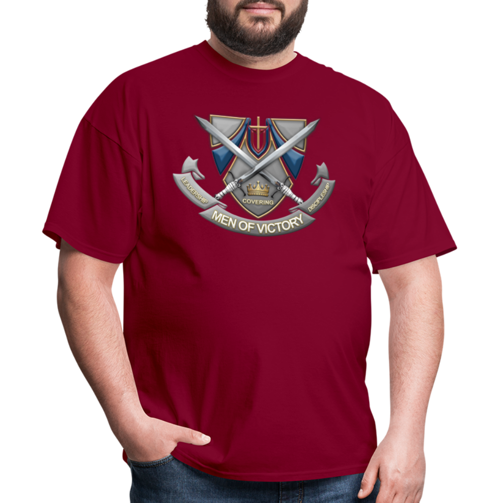 LCD T-Shirt - burgundy