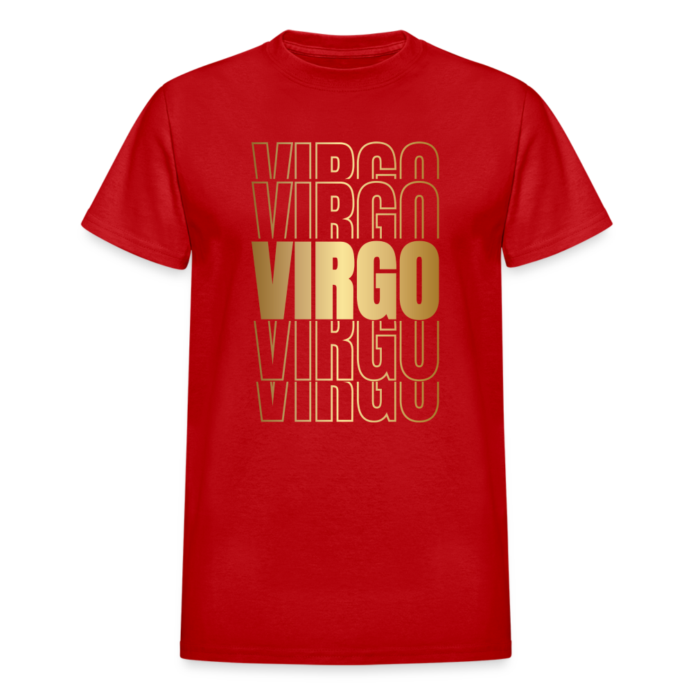 Virgo Unisex T-Shirt - red