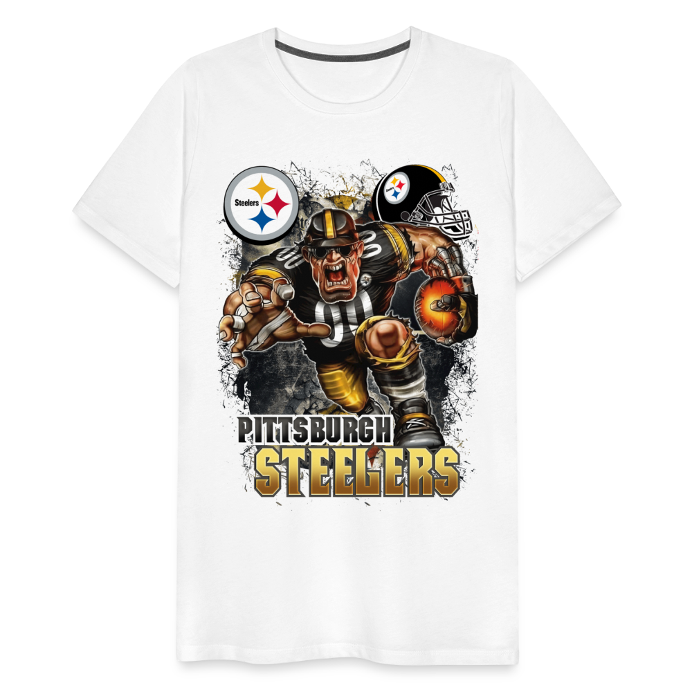 Steelers Fan T-Shirt - white
