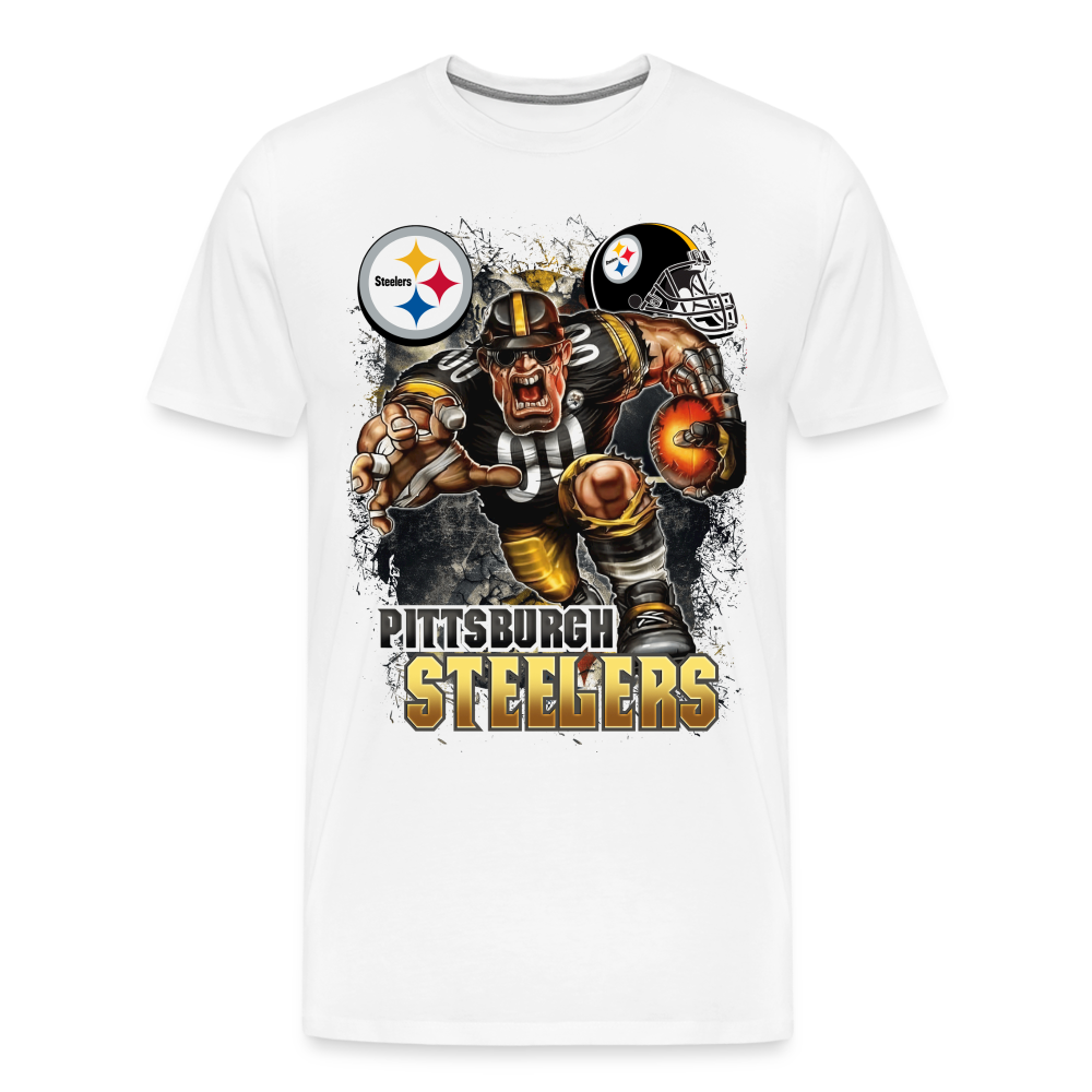 Steelers Fan T-Shirt - white