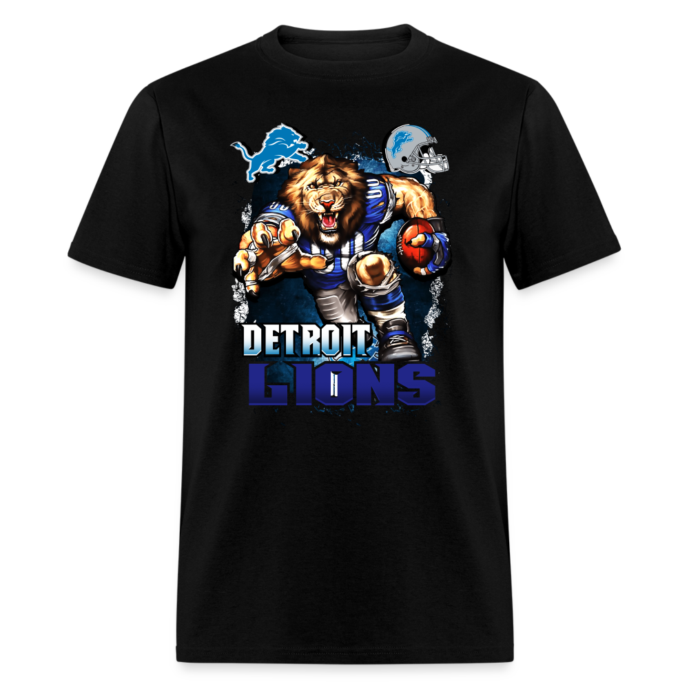 Lions Fan Unisex T-Shirt - black