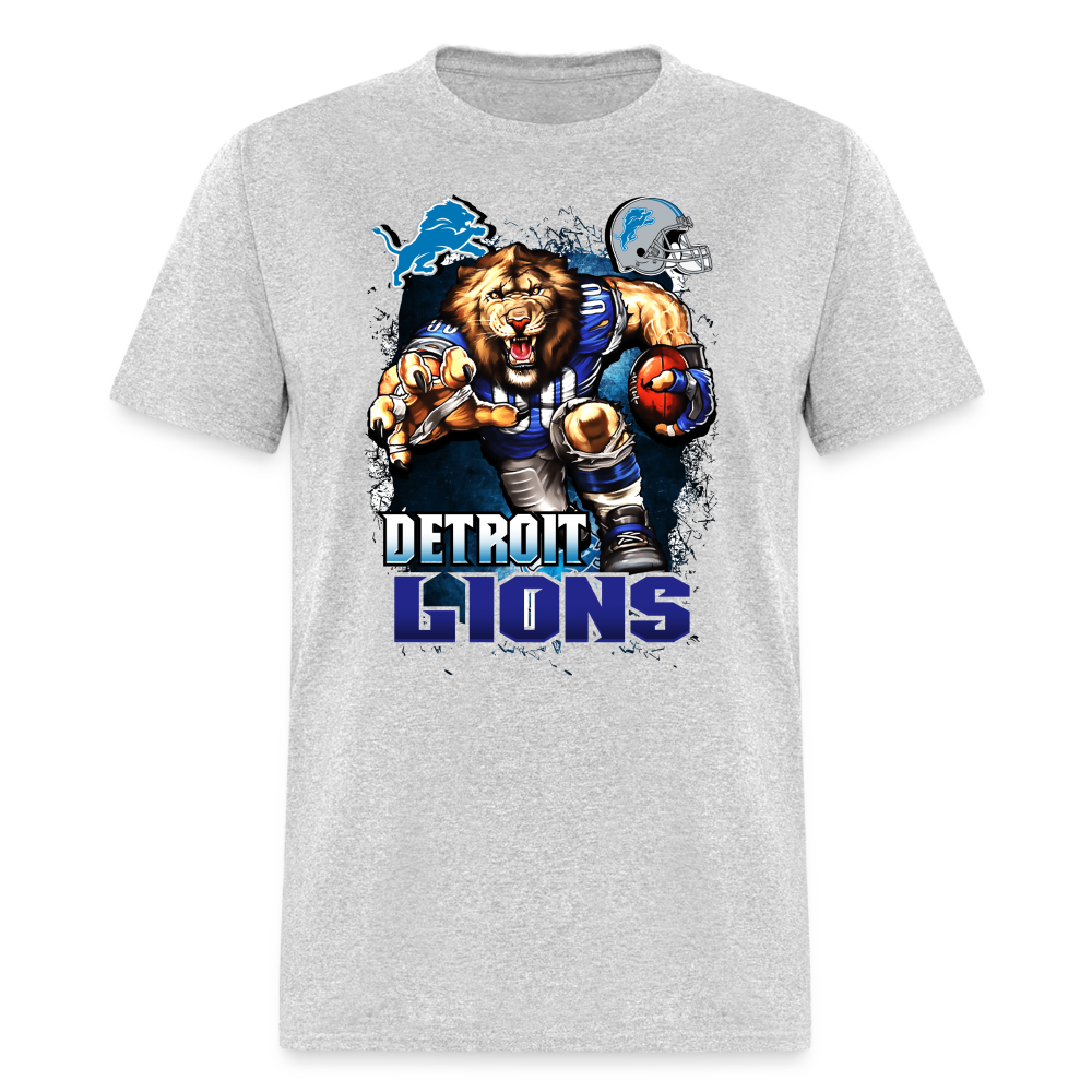 Lions Fan Unisex T-Shirt - heather gray