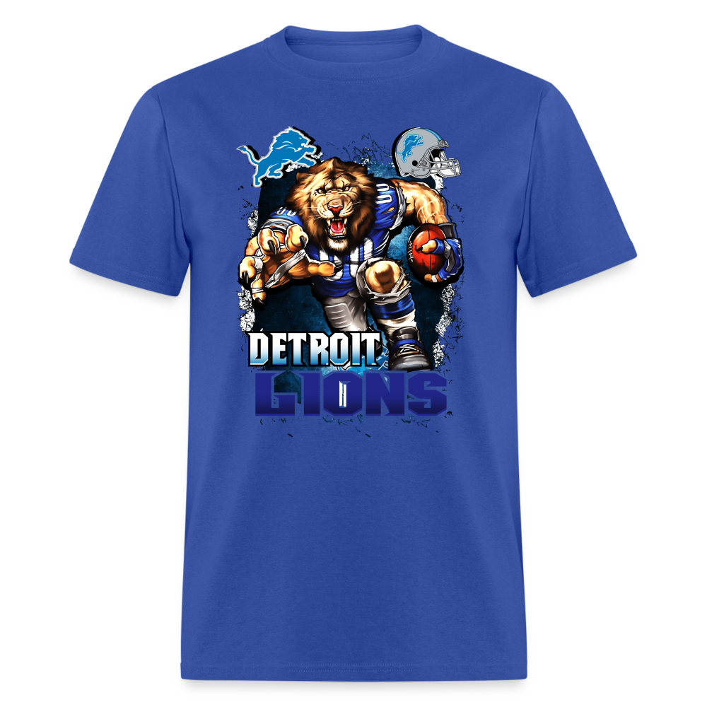 Lions Fan Unisex T-Shirt - royal blue