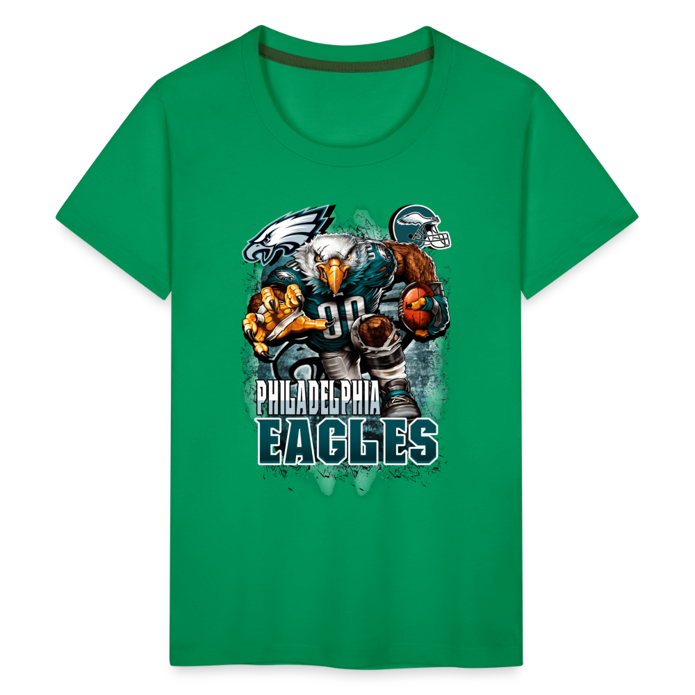 Eagles Fan Kids' Premium T-Shirt - kelly green