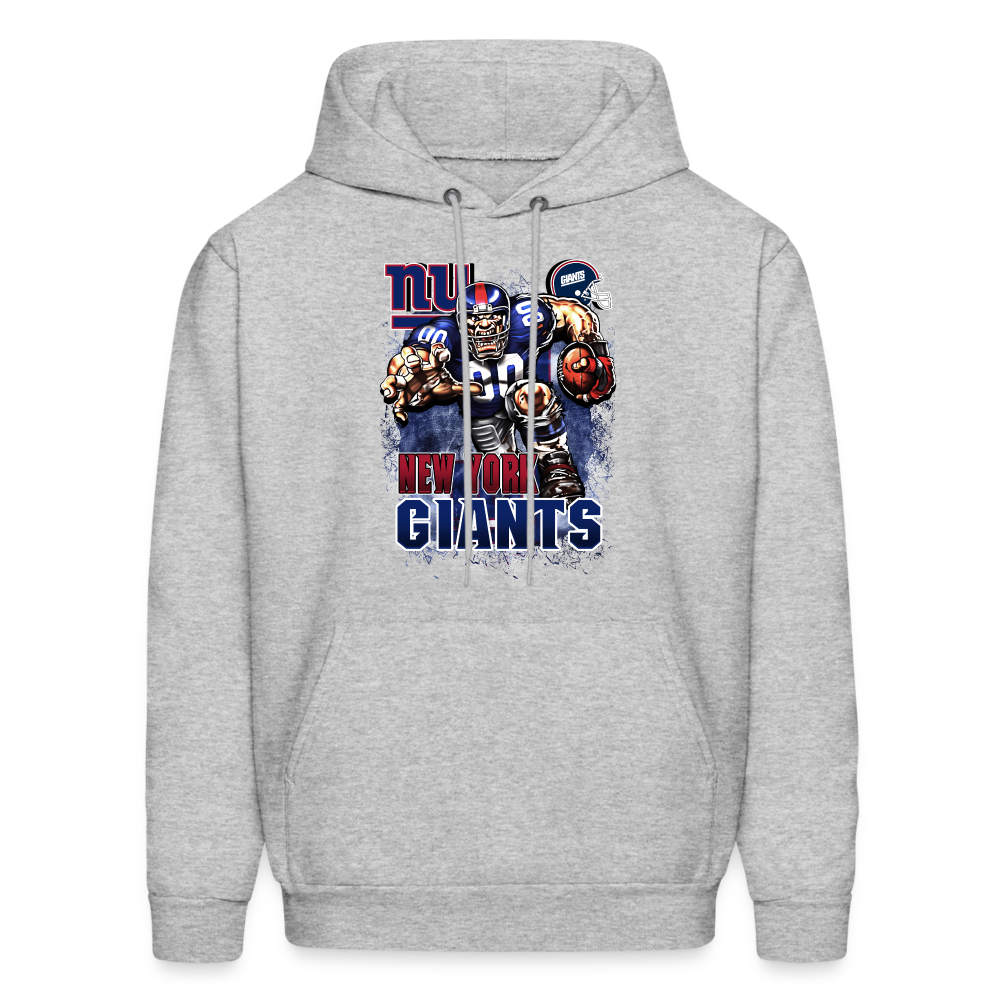 Giants Fan Hoodie - heather gray