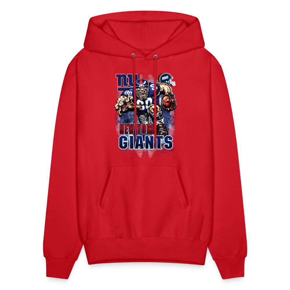 Giants Fan Hoodie - red