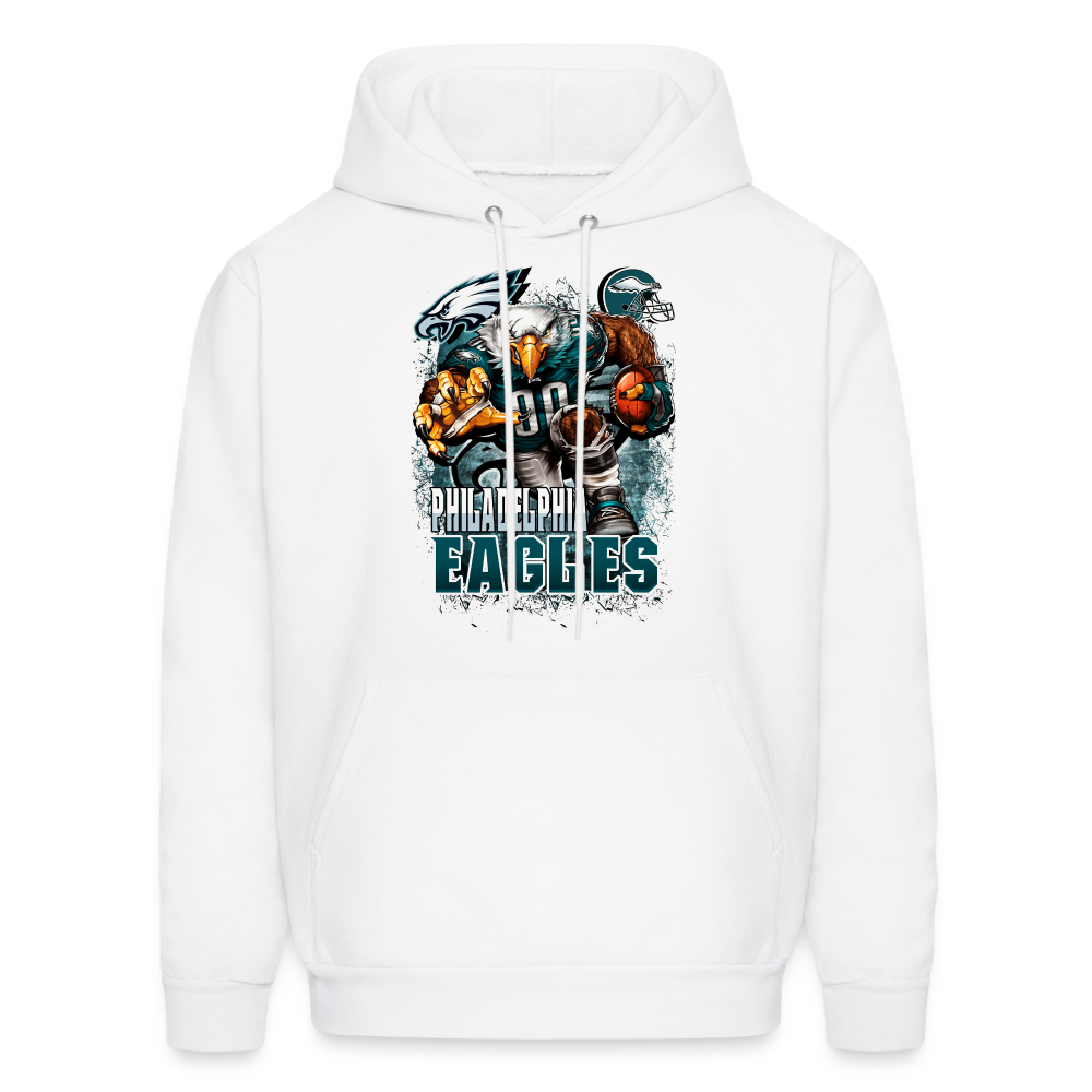 Eagles Fan Hoodie - white