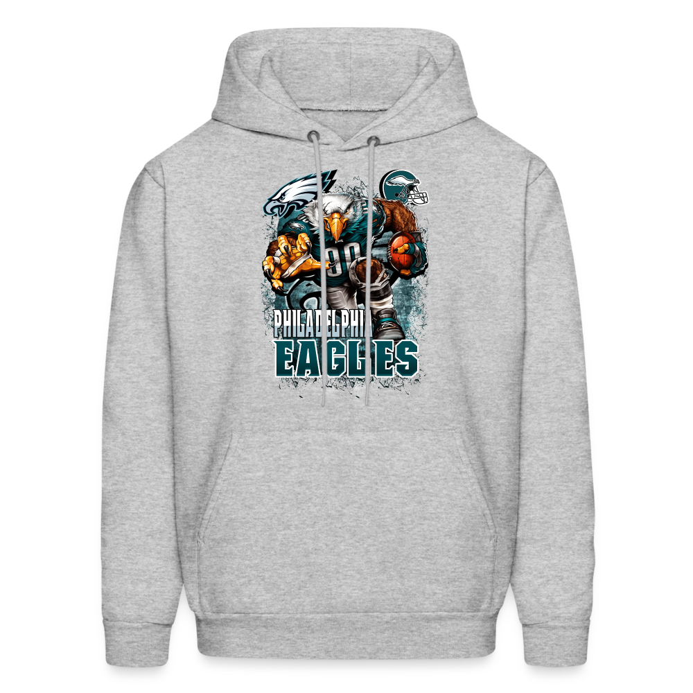 Eagles Fan Hoodie - heather gray