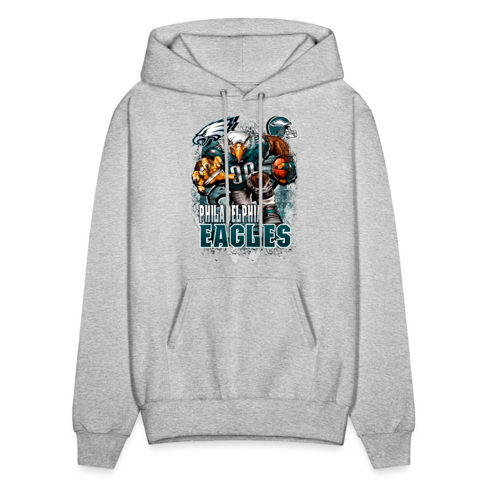 Eagles Fan Hoodie - heather gray