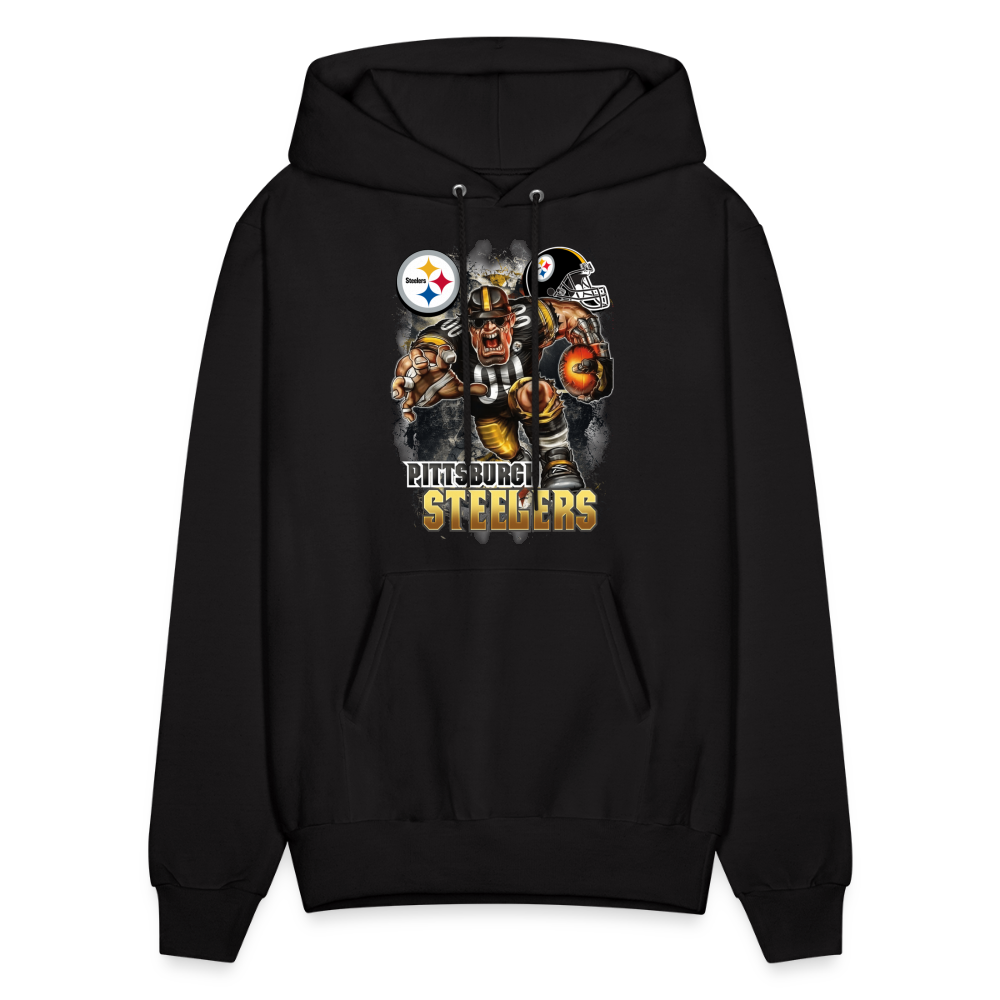 Steelers Fan Hoodie - black