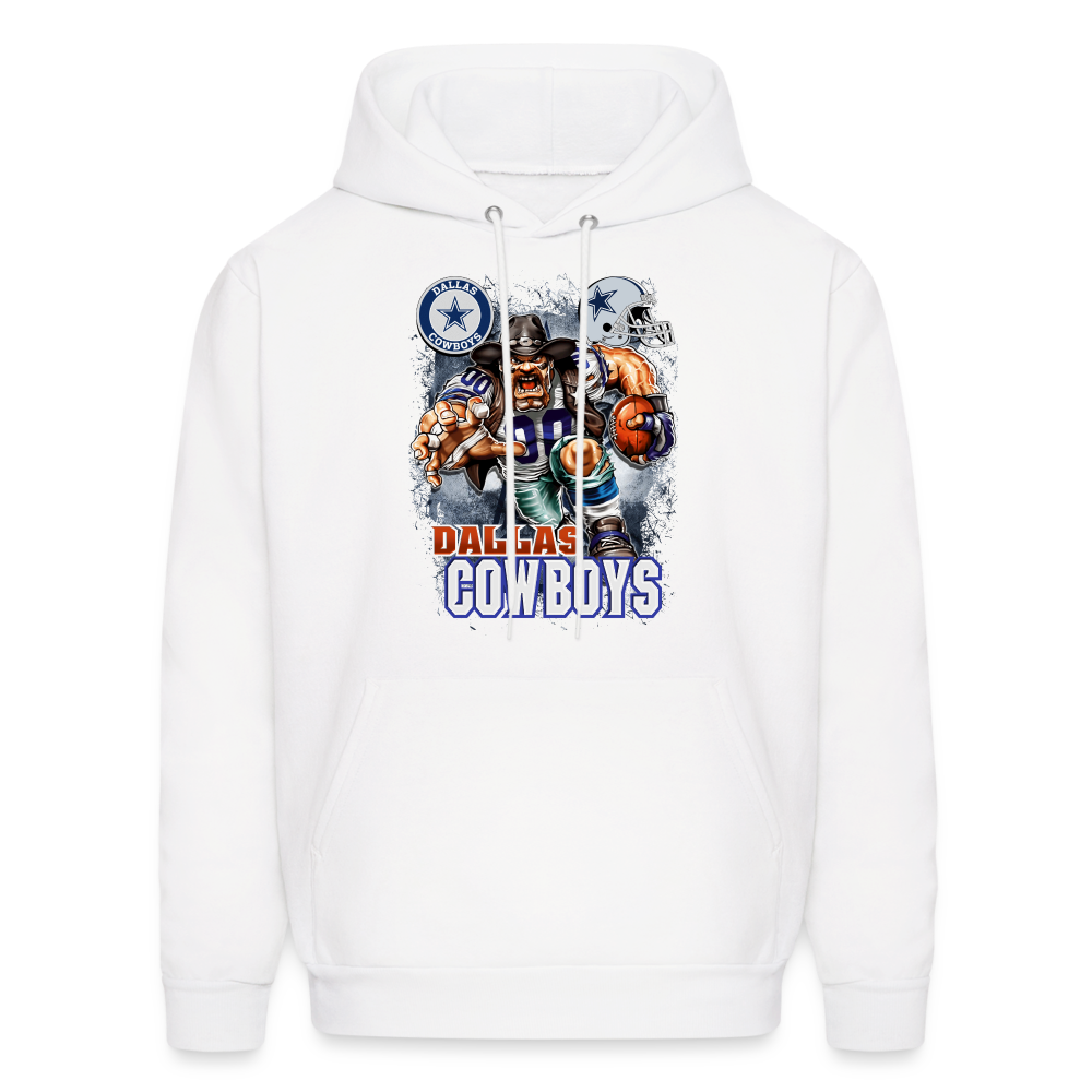 Cowboys Fan Hoodie - white