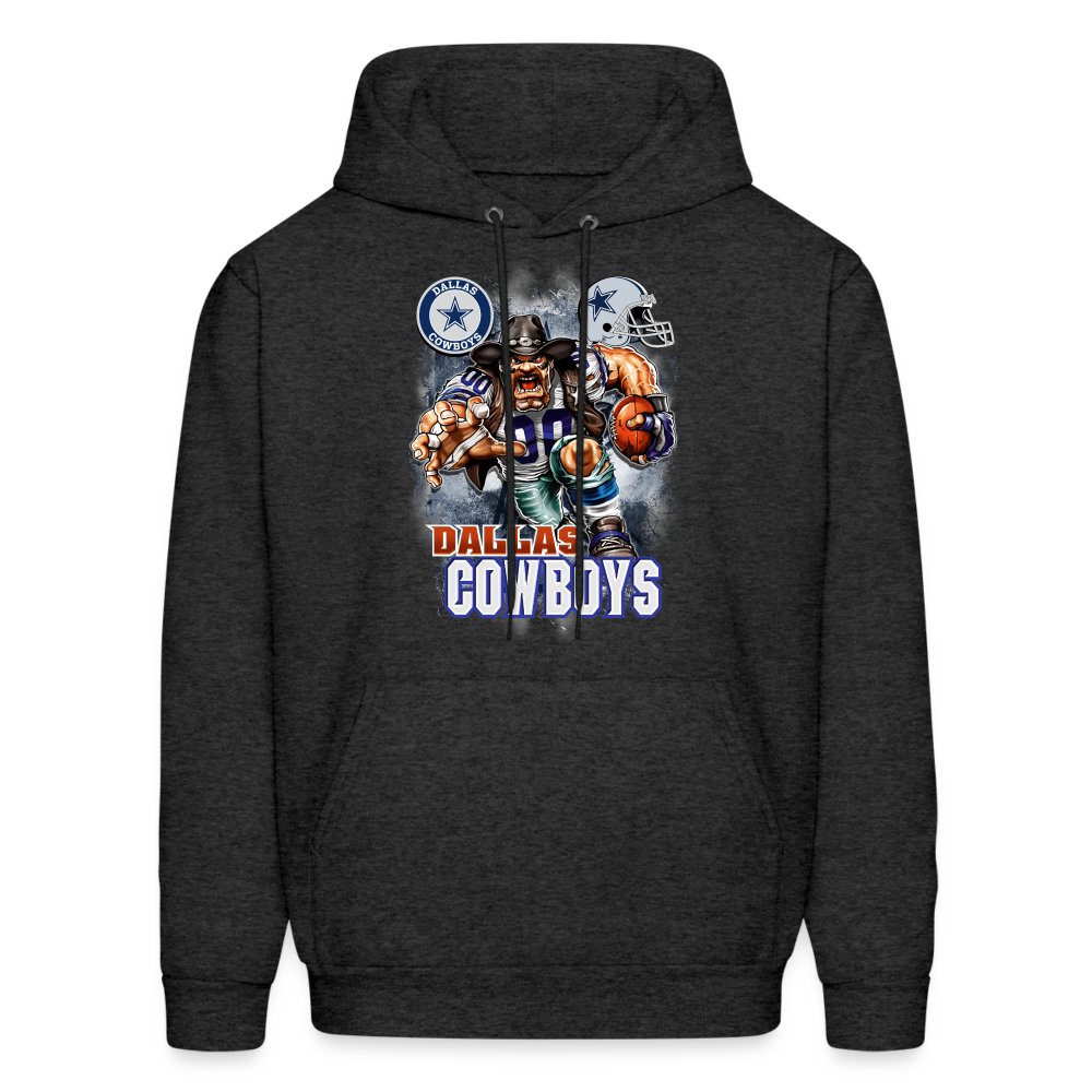 Cowboys Fan Hoodie - charcoal grey