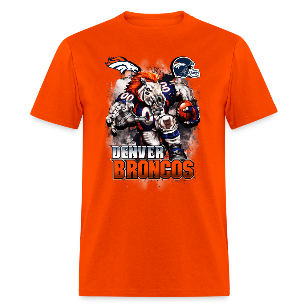 Broncos Fan T-Shirt - orange