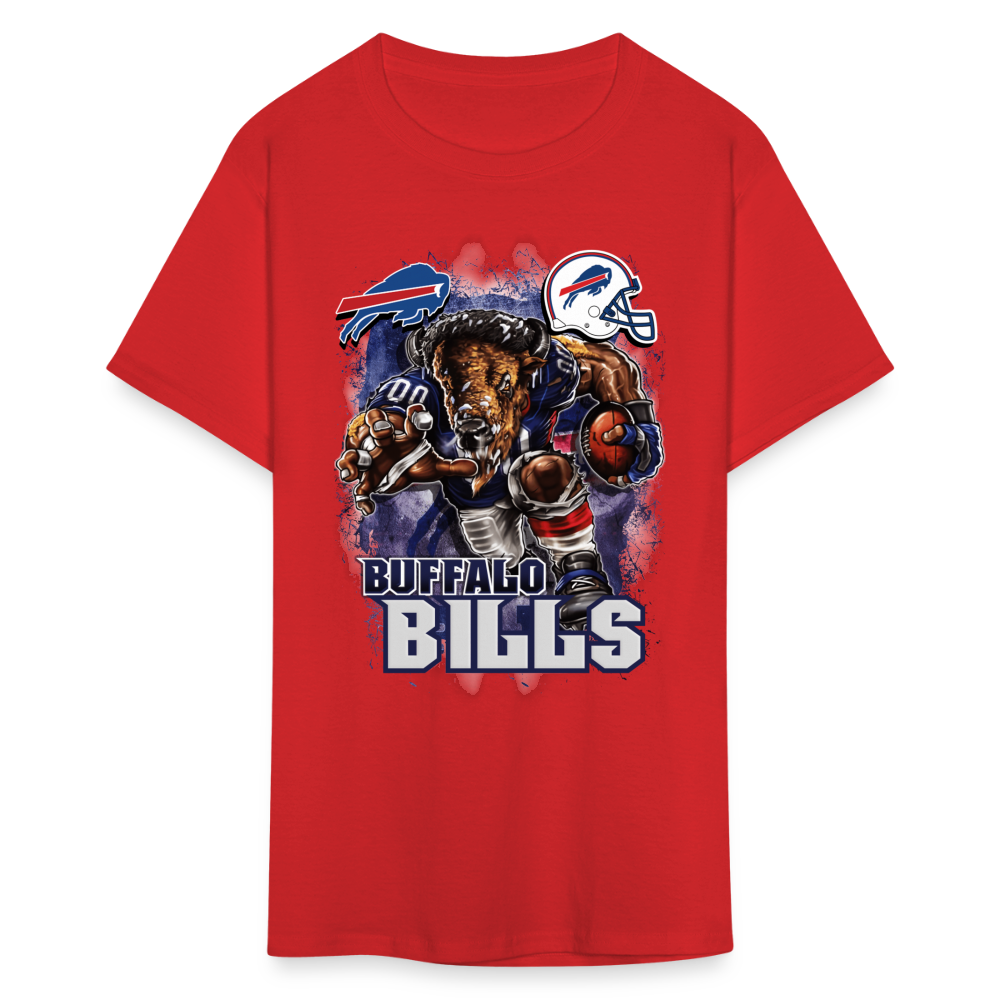Bills Fan T-Shirt - red