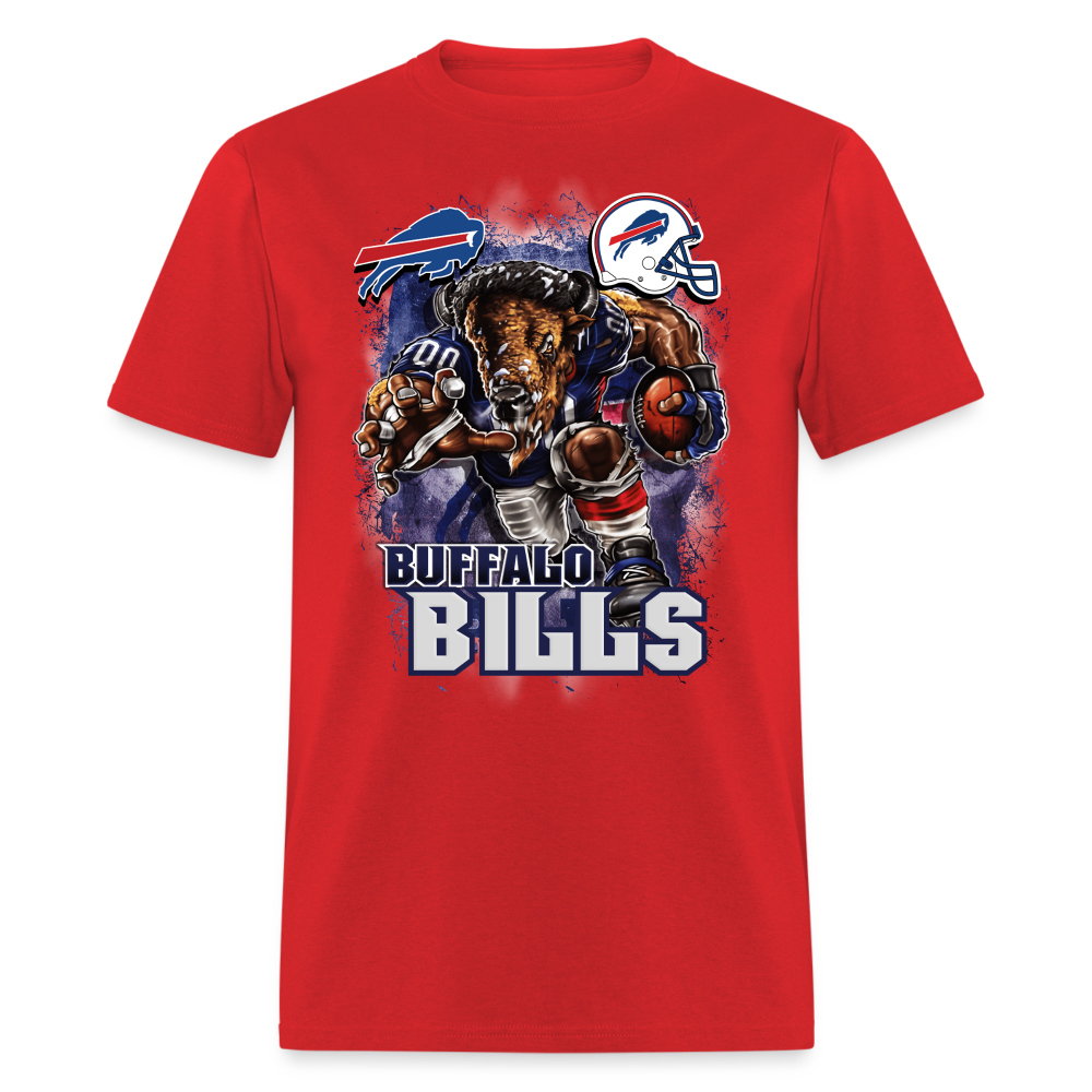 Bills Fan T-Shirt - red