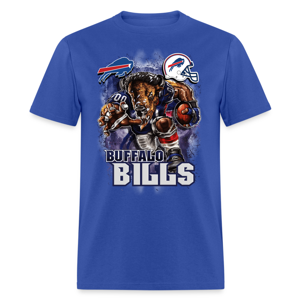 Bills Fan T-Shirt - royal blue