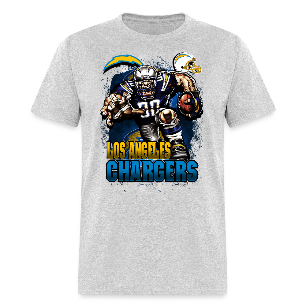 Chargers Fan T-Shirt - heather gray