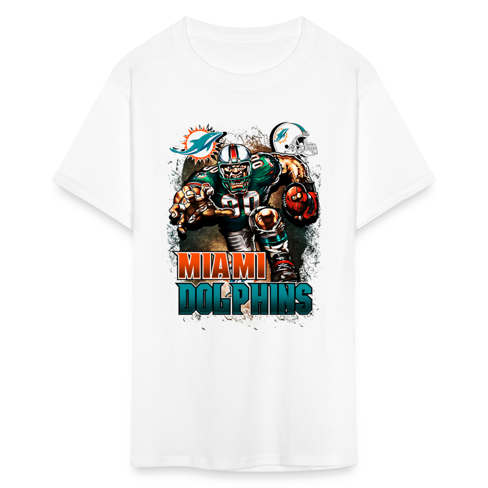 Dolphins Fan T-Shirt - white
