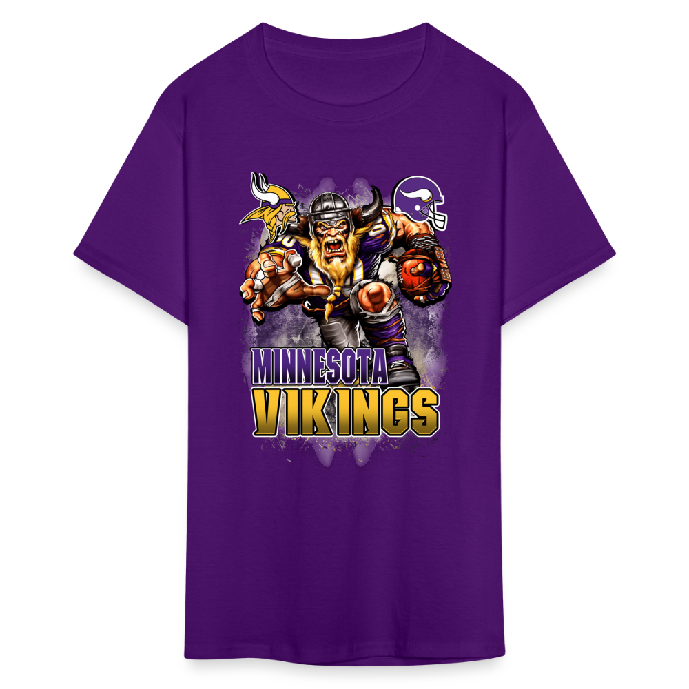 Vikings Fan T-Shirt - purple